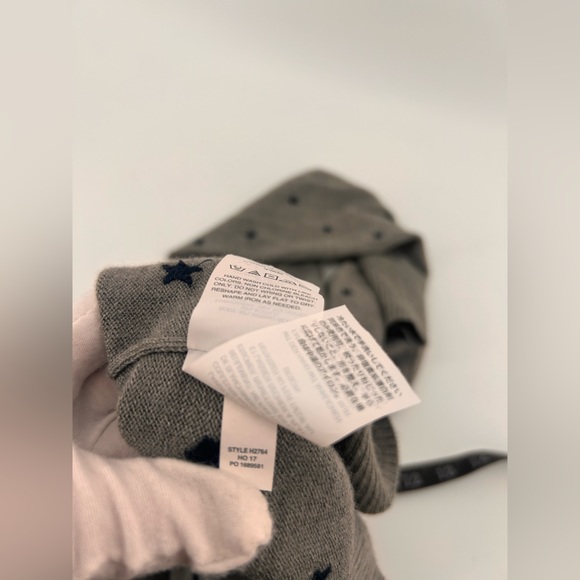 J. Crew Graphite Navy Star Harlow Cardigan Sweater Merino Wool Blend M Medium - Picture 8 of 11